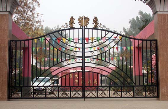 高檔住宅小區大門效果圖【歐式風格】