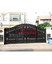 Wrought iron gates