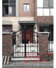 Wrought iron gates