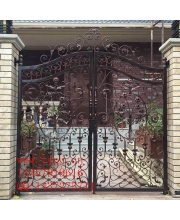 Wrought iron gates