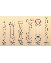 Iron art flower pots