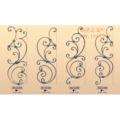 Iron art flower pots